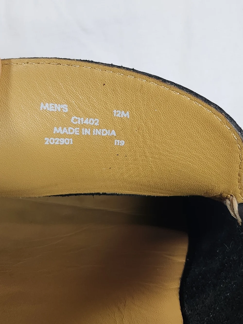 Cole Haan Black Leather Driving Loafers Slip On Shoes Men's Size 12M